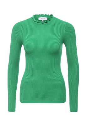 LOST INK  FRILL NECK RIB JUMPER